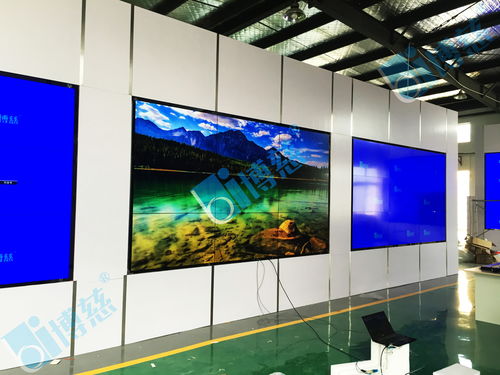 博慈69套三星55寸3.5mm液晶拼接屏點(diǎn)亮江蘇南通制藥集團(tuán)展廳新風(fēng)采